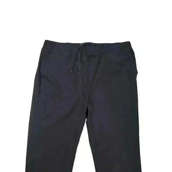 Banana Republic Men's Black Nylon/Spandex Tech Joggers Pants - Picture 3 of 9